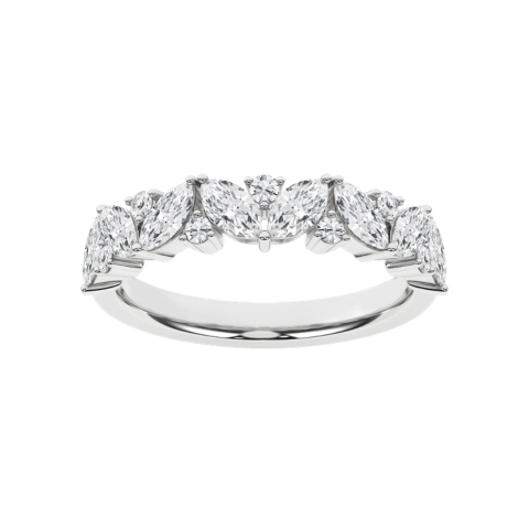 Revelation Lab Created Diamond Marquise Fashion Band