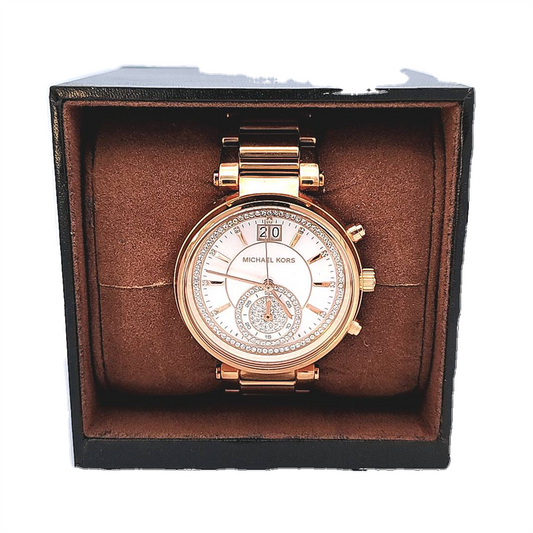 Estate-Rose Gold Tone Michael Kors Dress Watch