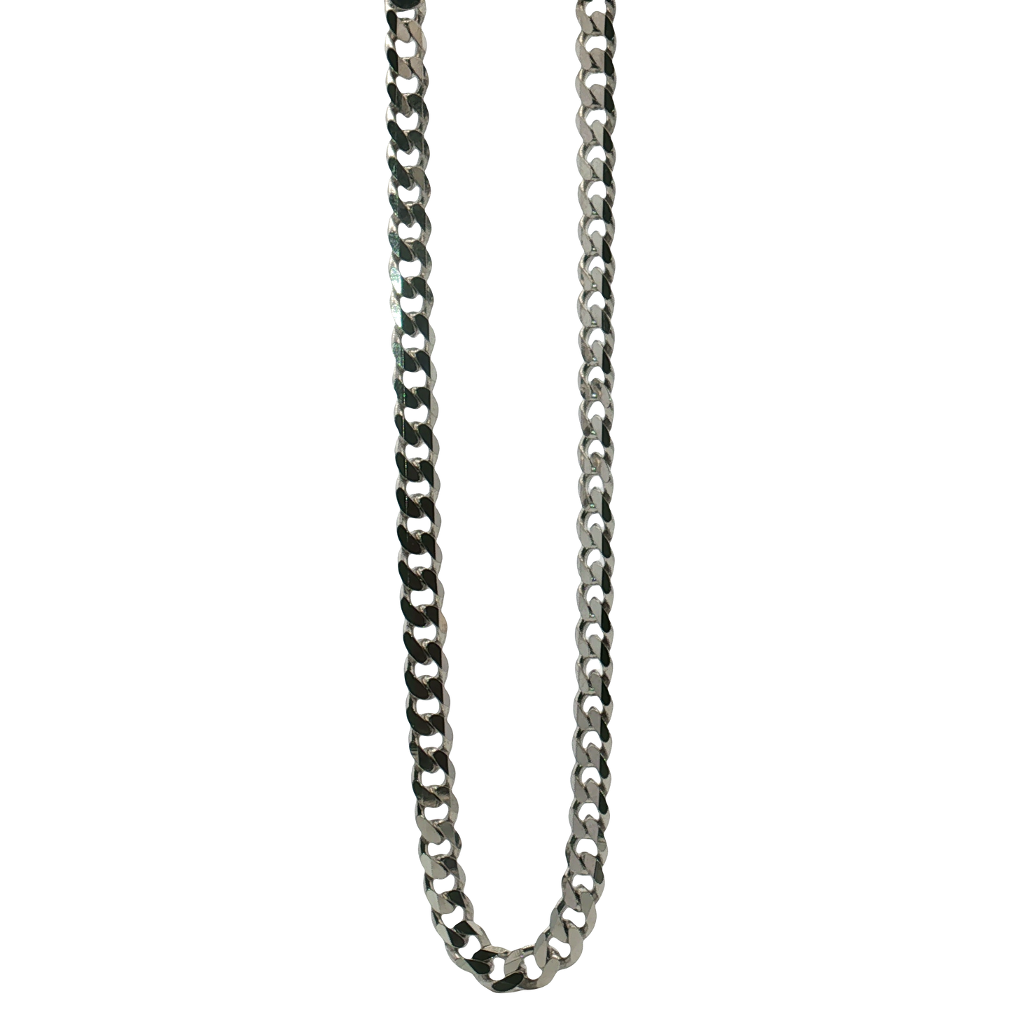 Kelly Waters-Sterling Silver 4mm Curb Bracelet 8.5