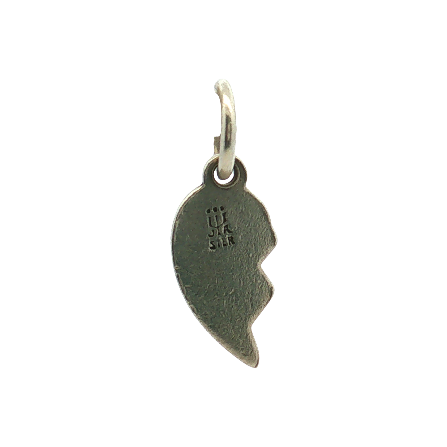 Estate- James Avery Sterling Silver Right Half Best Friend Charm