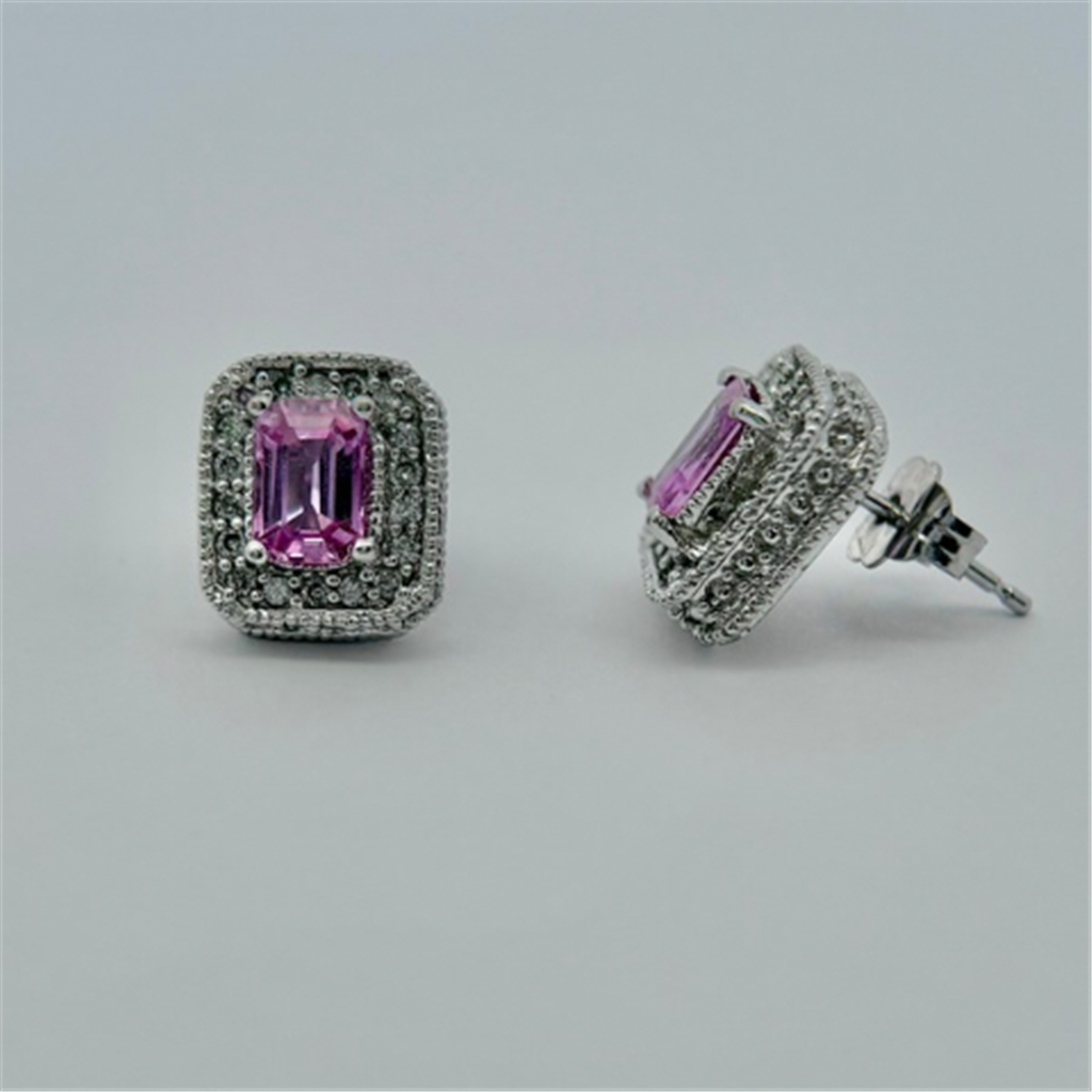 Colored Stone Earring