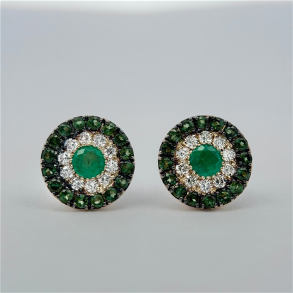 Colored Stone Earring