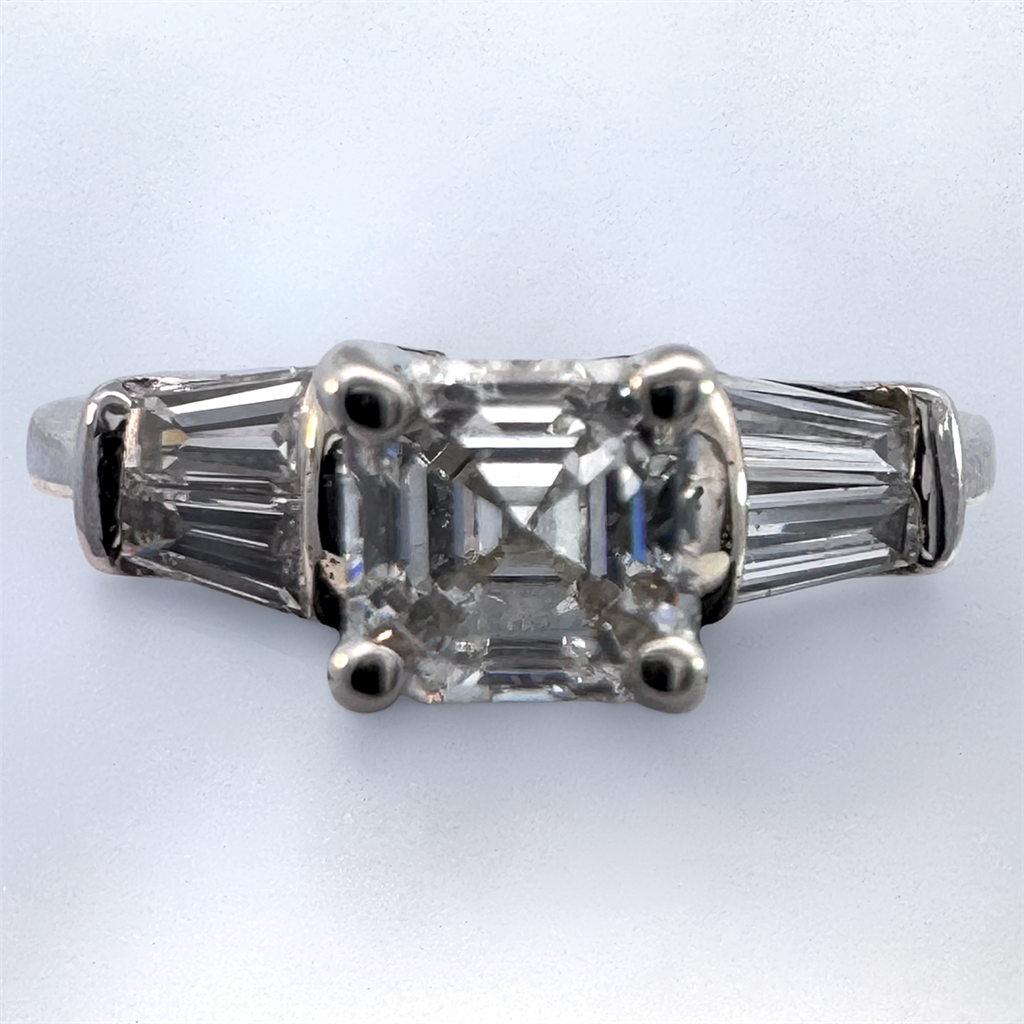 Estate- Platinum Diamond Engagement Ring