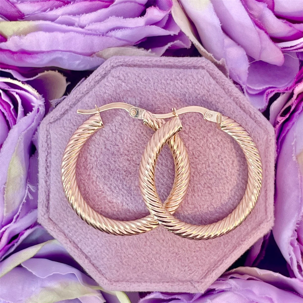 Precious Metal (No Stones) Earring