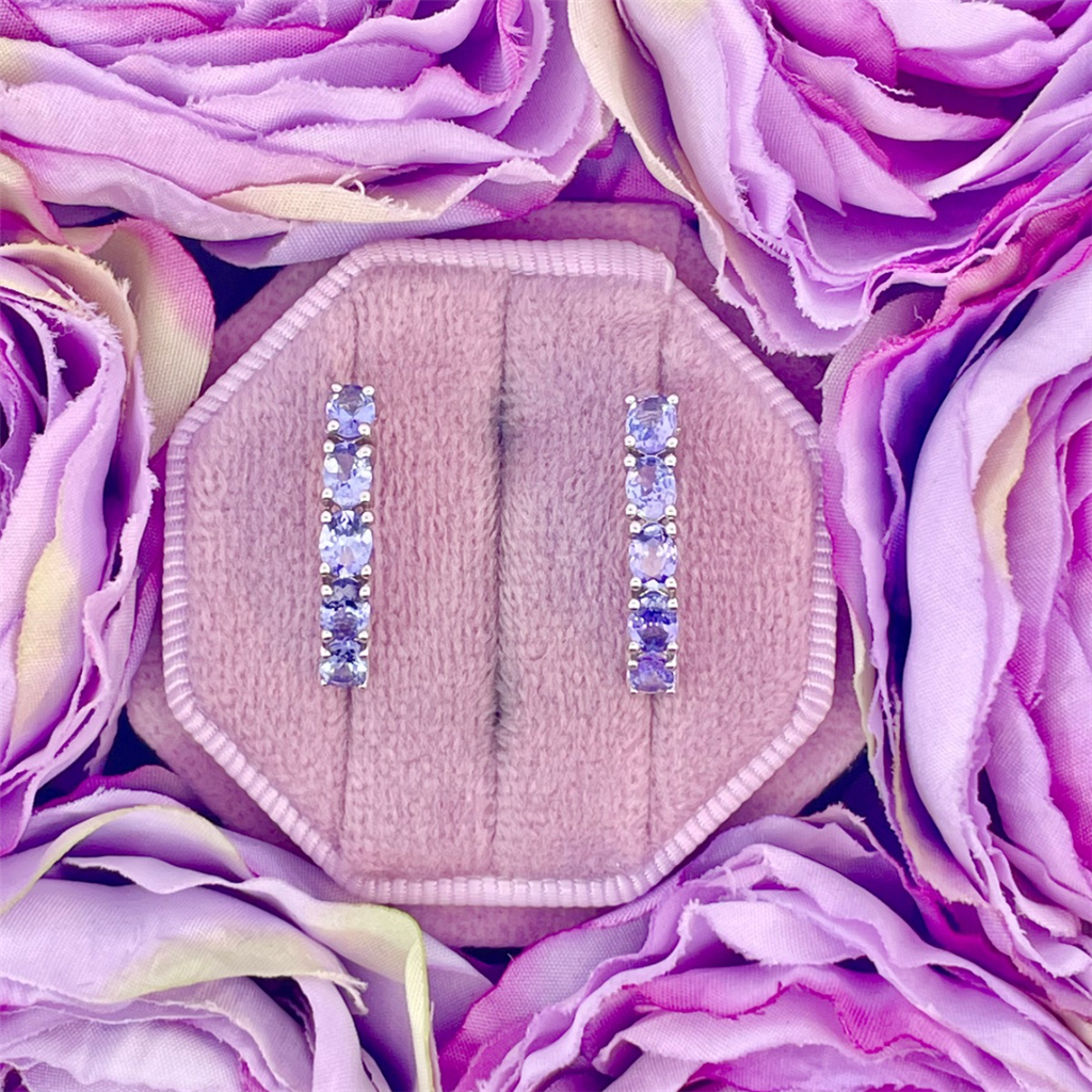 Colored Stone Earring