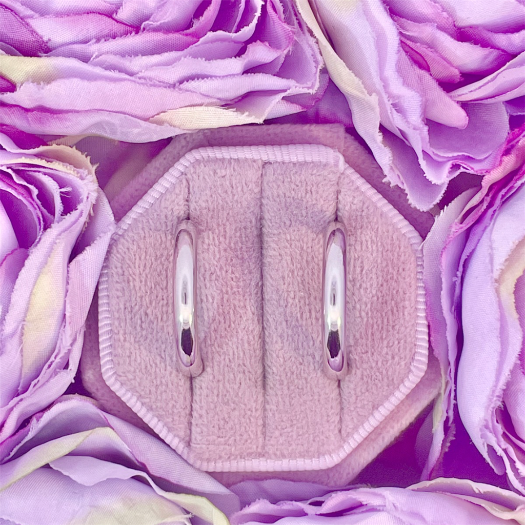 Sterling Silver Tube Hoop Earrings 15mm