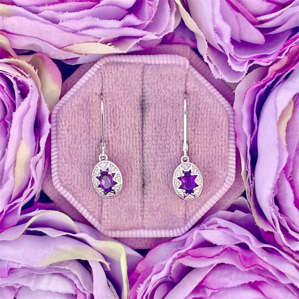 Colored Stone Earring