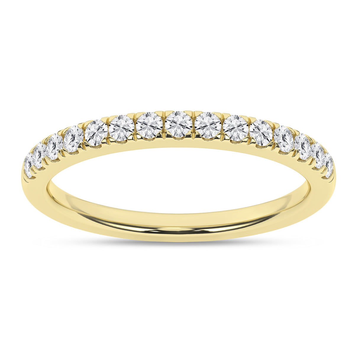 Revelation Lab Created Diamond Straight Wedding Band