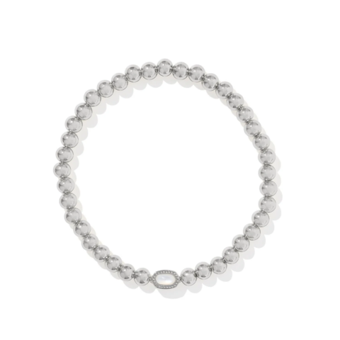 Mini Elaina Silver Stretch Bracelet