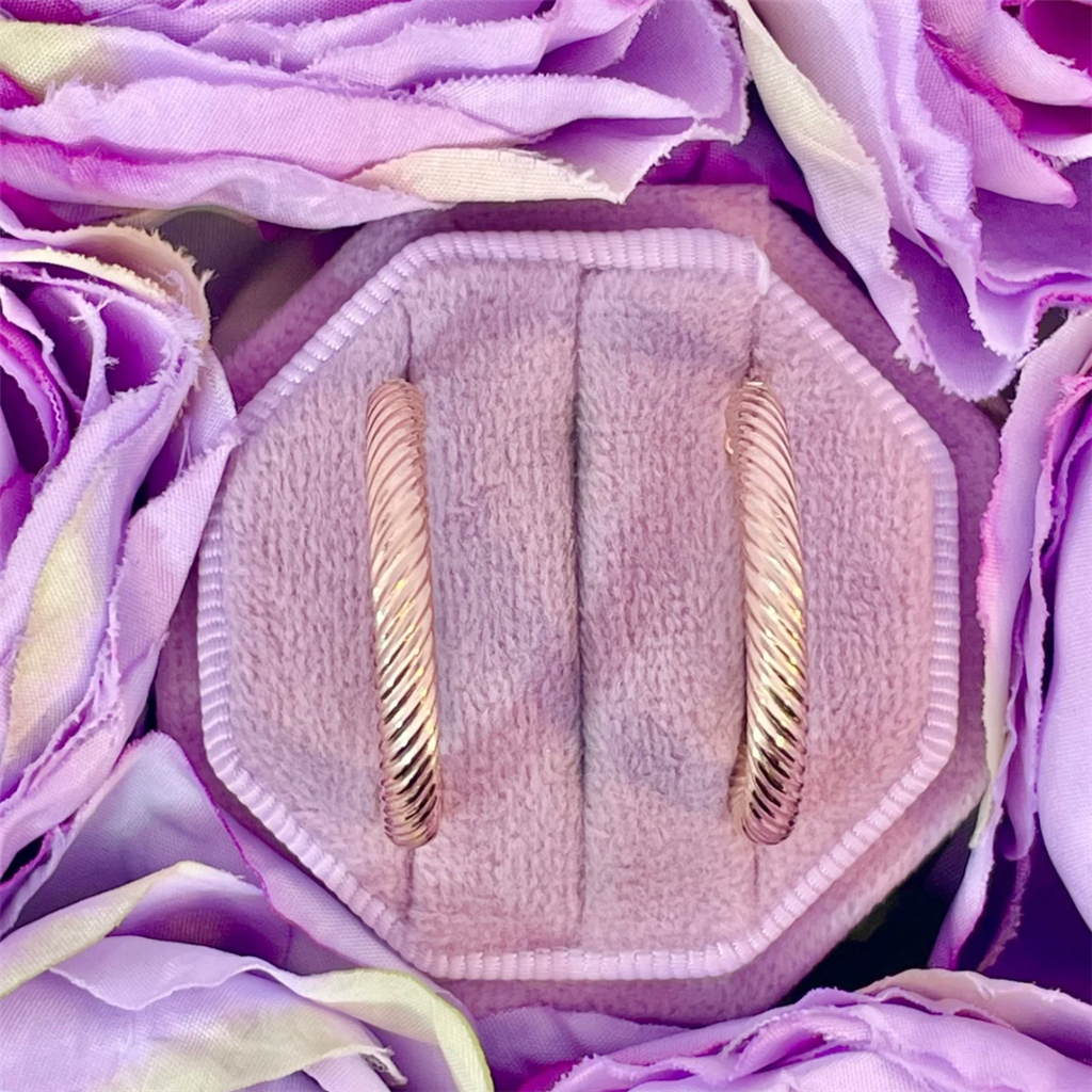 Precious Metal (No Stones) Earring