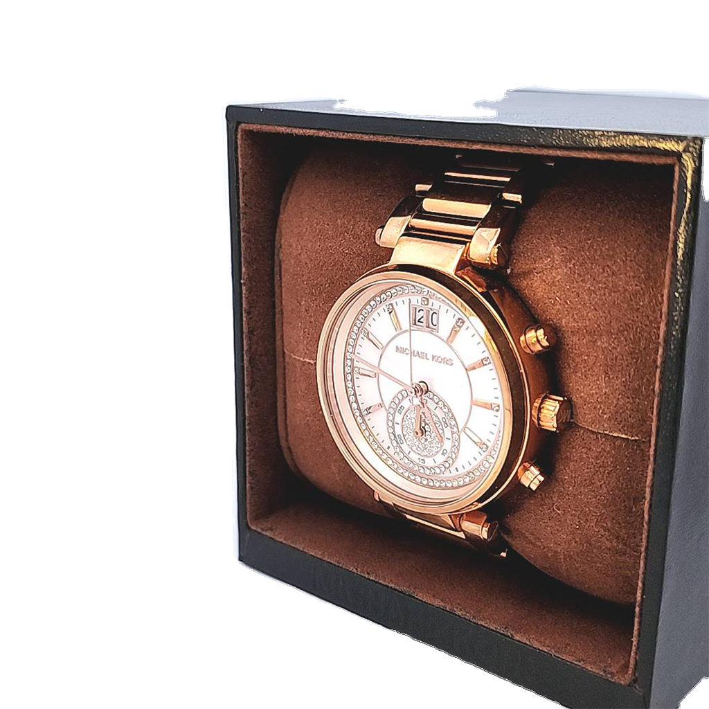 Estate-Rose Gold Tone Michael Kors Dress Watch