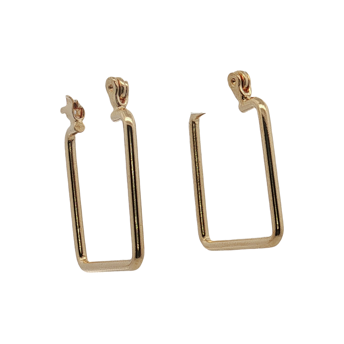 Gold Filled Square Hoop Earrings