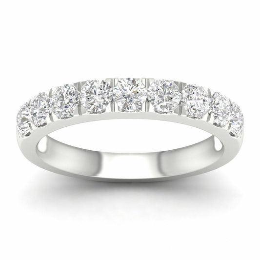 Revelation Lab Grown White Gold Diamond Wedding Band