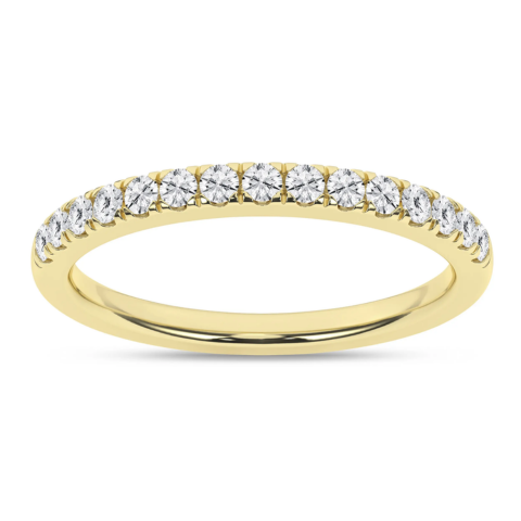 Revelation Lab Created Diamond Straight Wedding Band
