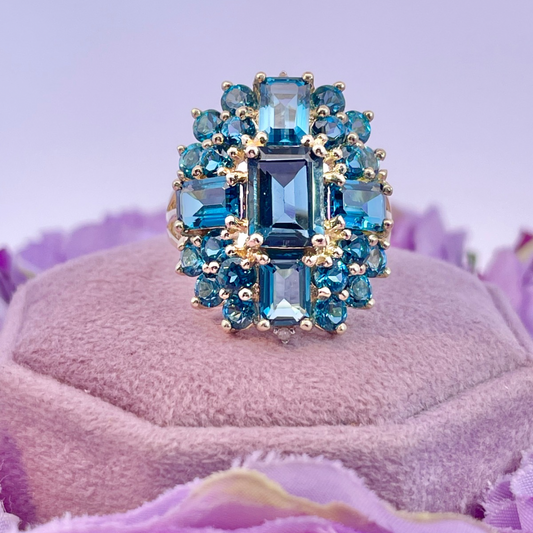 Colored Stone Rings  -  Women'