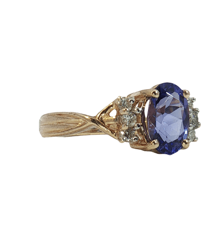 Lady's Yellow 14 Karat Fashion Ring