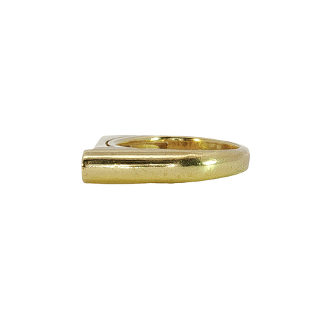 Lady's Yellow 18 Karat Fashion Ring
