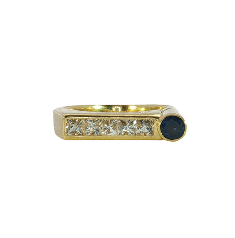 Lady's Yellow 18 Karat Fashion Ring