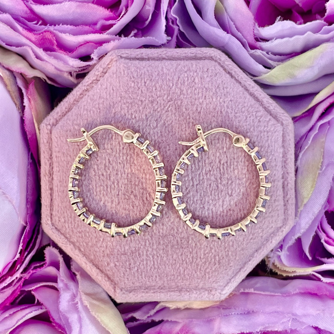 Colored Stone Earring
