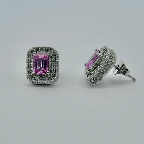 Colored Stone Earring