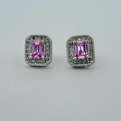 Colored Stone Earring