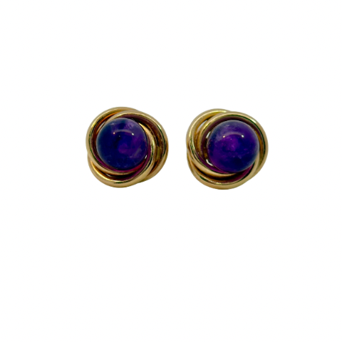 Colored Stone Earring