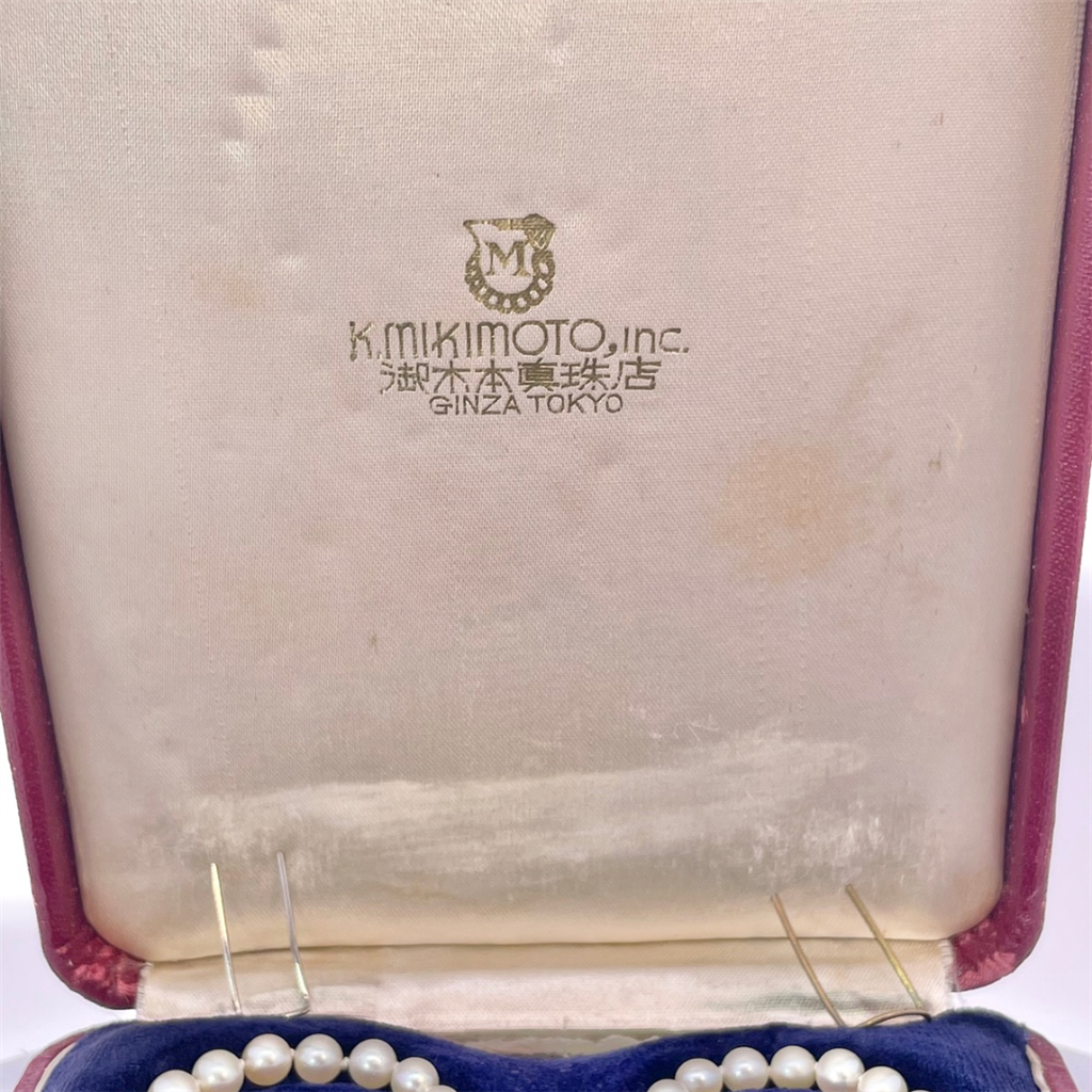 Vintage Mikimoto Pearl Strand