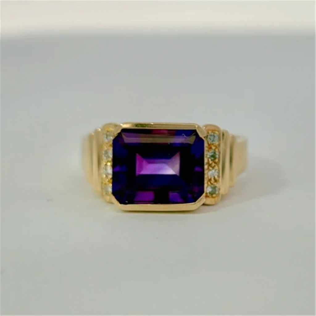 Colored Stone Rings  -  Women'