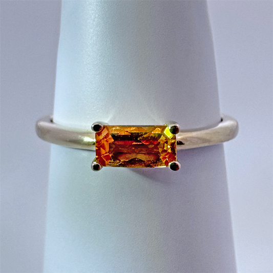 14K Yellow Gold Citrine Ring