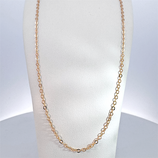 18K Yellow Gold Filled Link Chain
