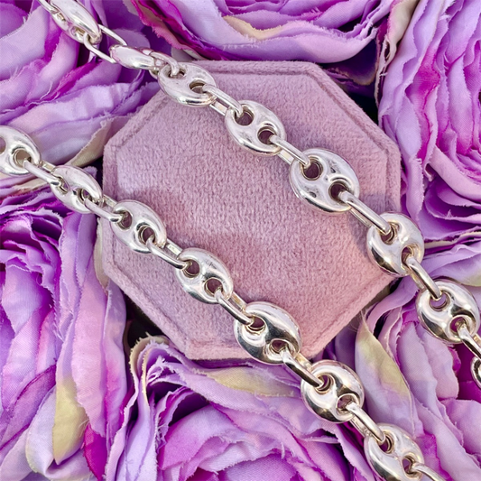 Estate-925 Sterling Silver Fashion Necklace