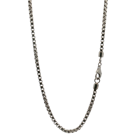 Kelly Waters-Sterling Silver 3mm Rounded Box Chain 20"