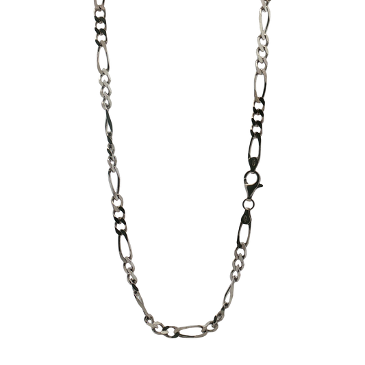 Kelly Waters-Sterling Silver 5mm Figaro Chain 22"