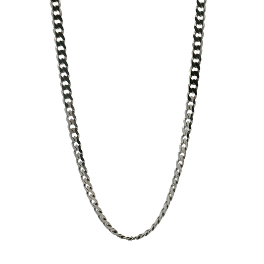 Kelly Waters-Sterling Silver 4mm Curb Chain 24"