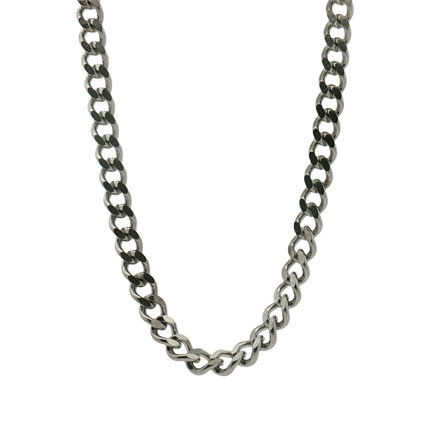 Kelly Waters-Stainless Steel 7.5mm Curb Chain