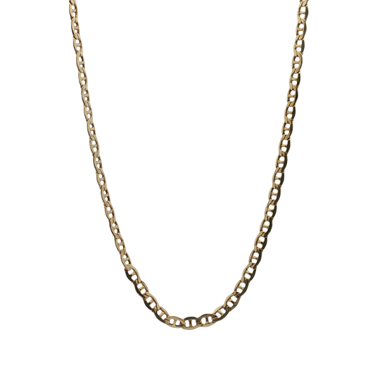 Estate - 14K Yellow Gold Anchor Chain