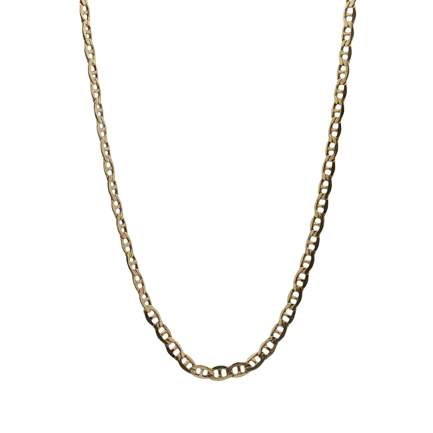 Estate - 14K Yellow Gold Anchor Chain