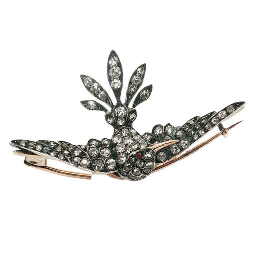 Diamond Pins and Brooche