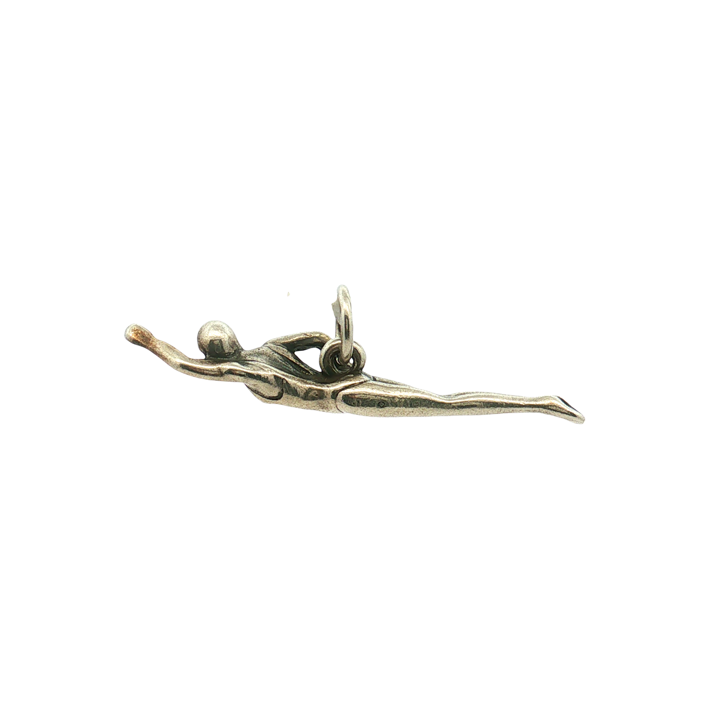 Estate- James Avery Retired Sterling Silver Swimmer Charm