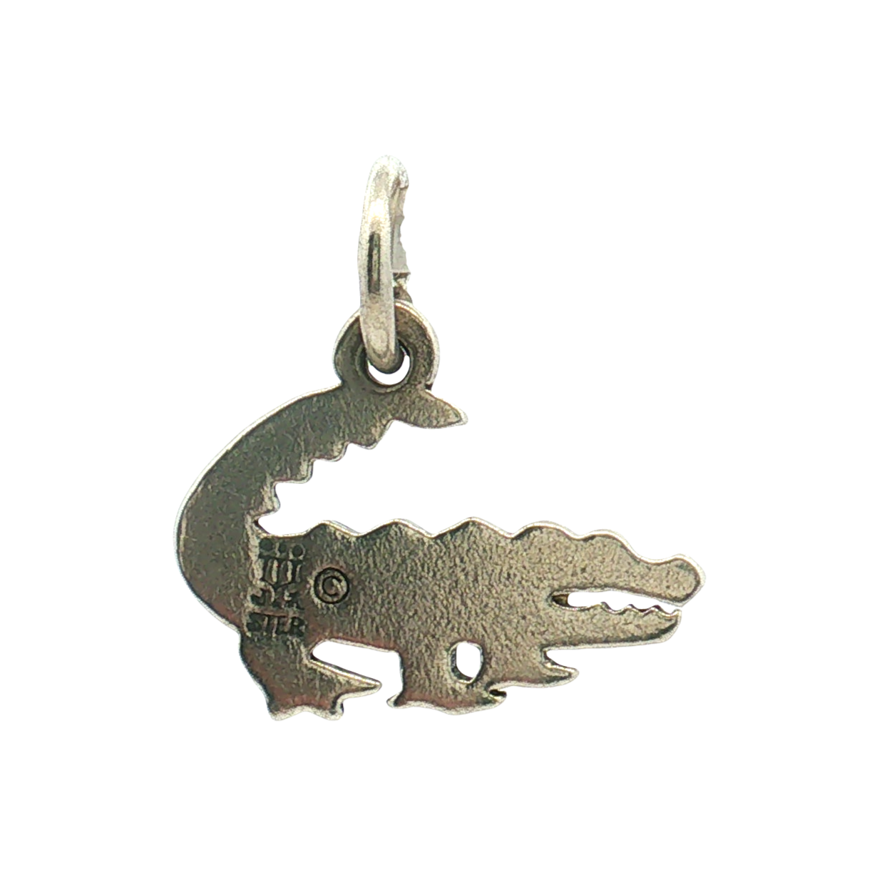Estate- James Avery Retired Sterling Silver Alligator Charm