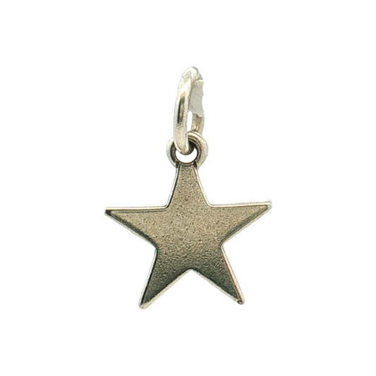 Estate-James Avery Sterling Silver Star Charm