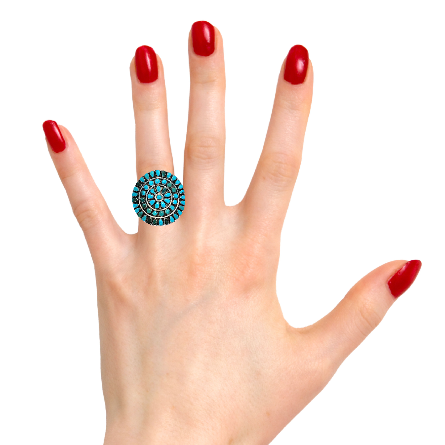 Sterling Silver and Turquoise Ring