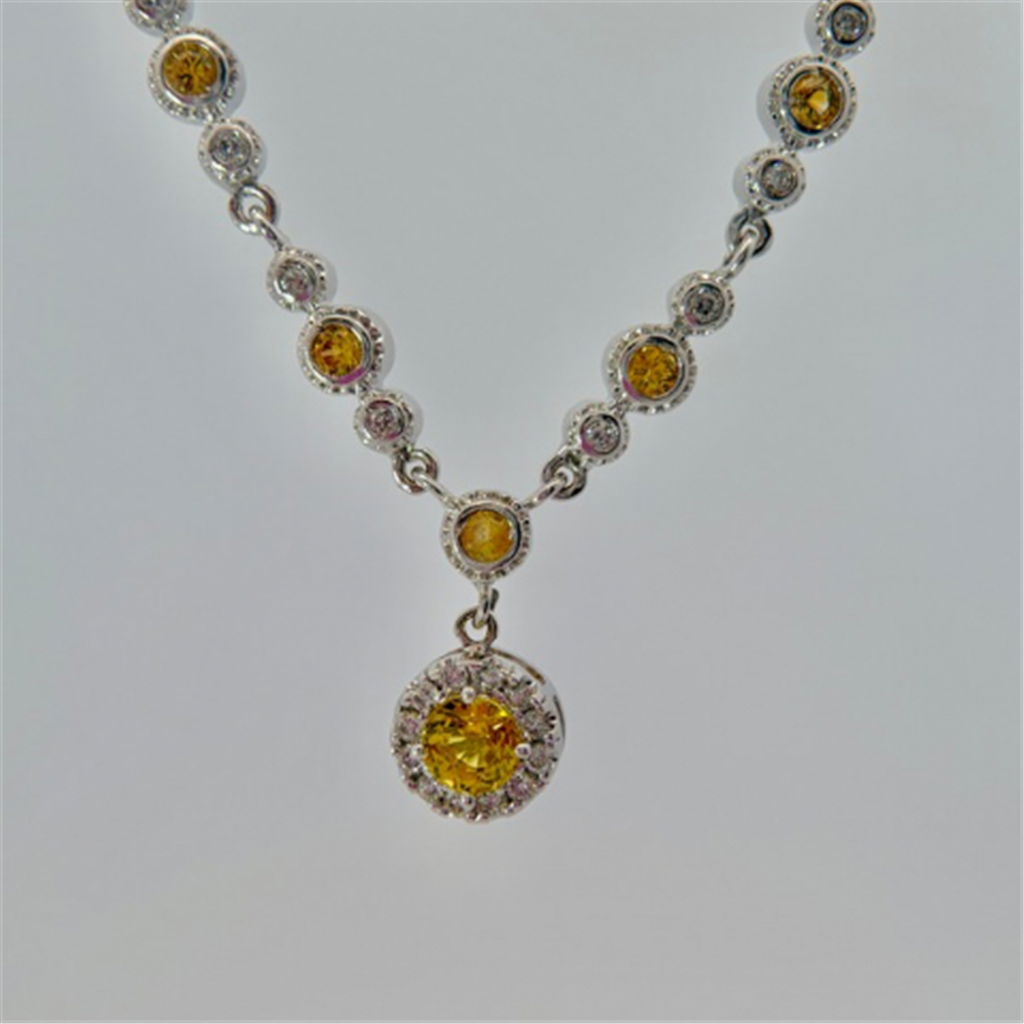 Colored Stone Necklace