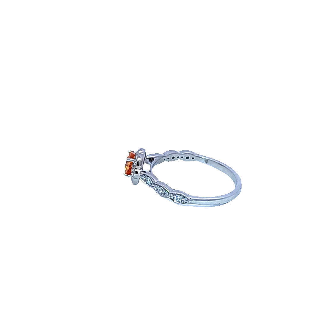 Spessartite Garnet Ring