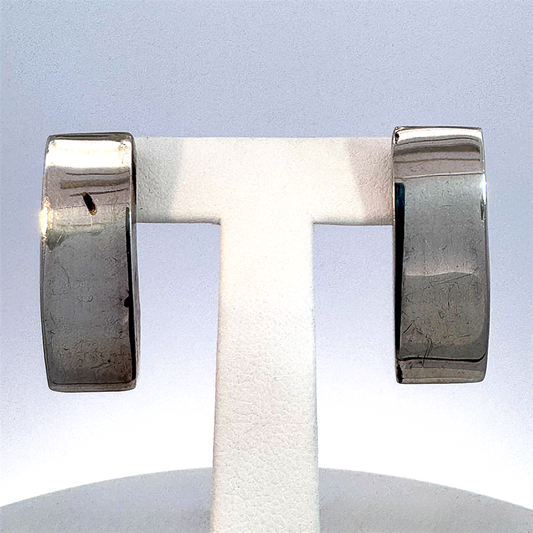 Sterling Silver Bar Earrings