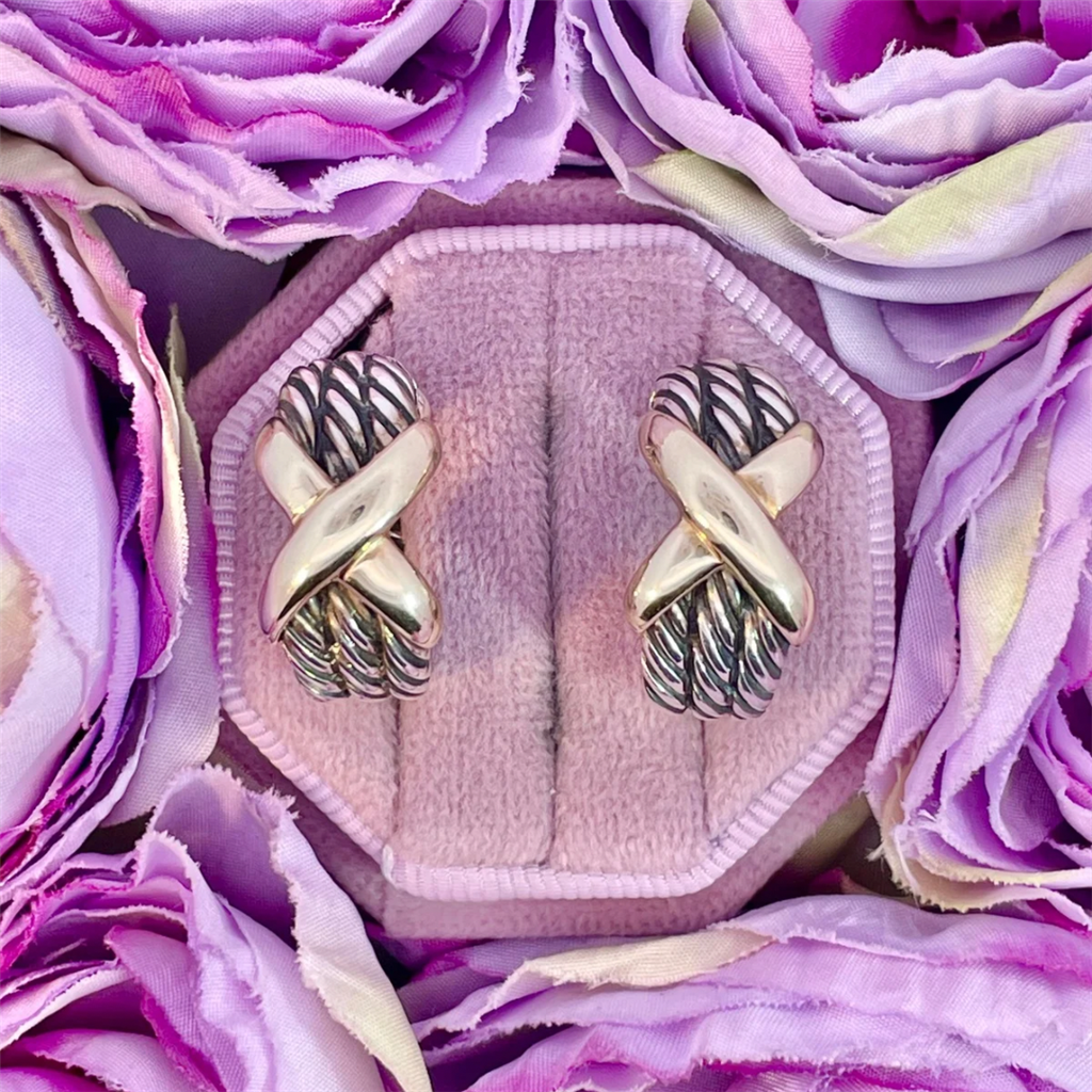 Precious Metal (No Stones) Earring