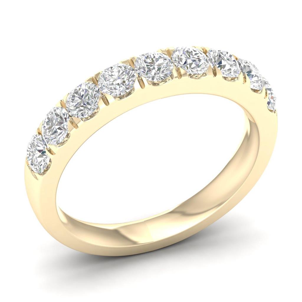 Diamond Wedding Bands  -  Women'