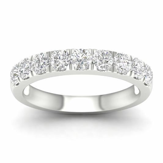 Revelation Lab Grown White Gold Diamond Wedding Band