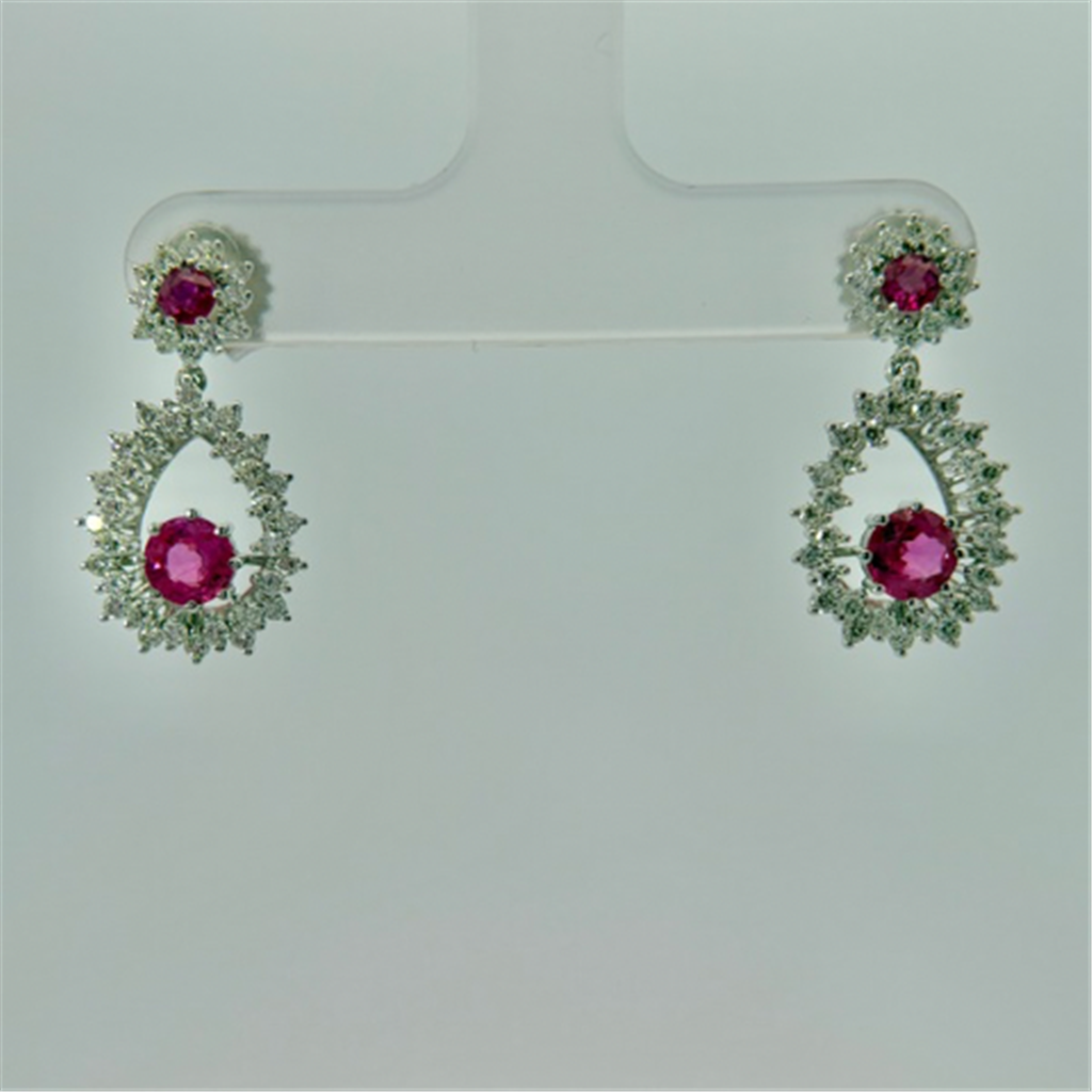 Colored Stone Earring