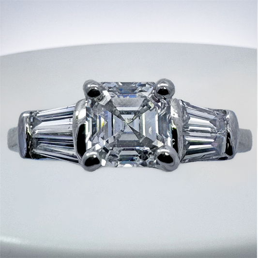 Estate- Platinum Diamond Engagement Ring